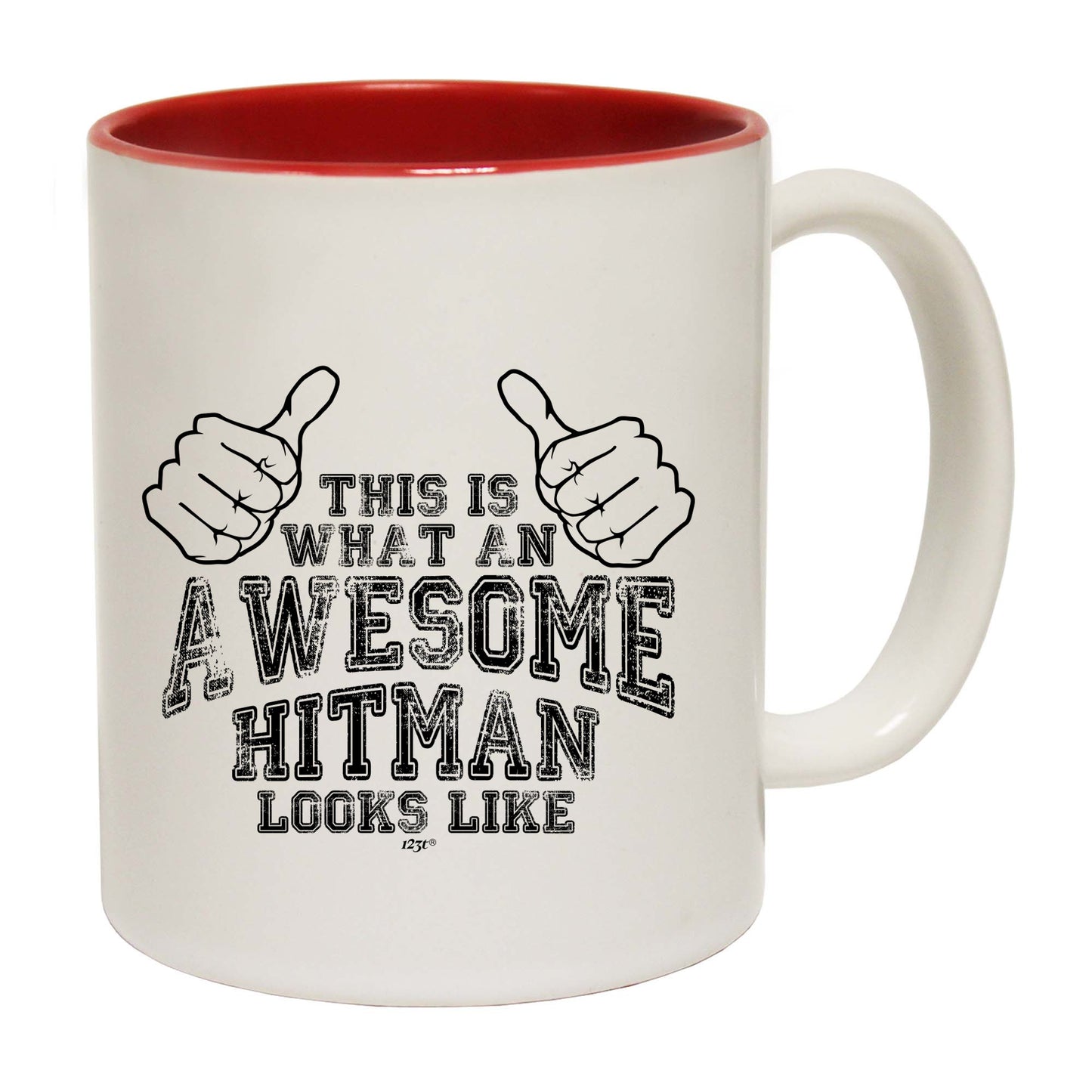 This Is What Awesome Hitman - Funny Coffee Mug