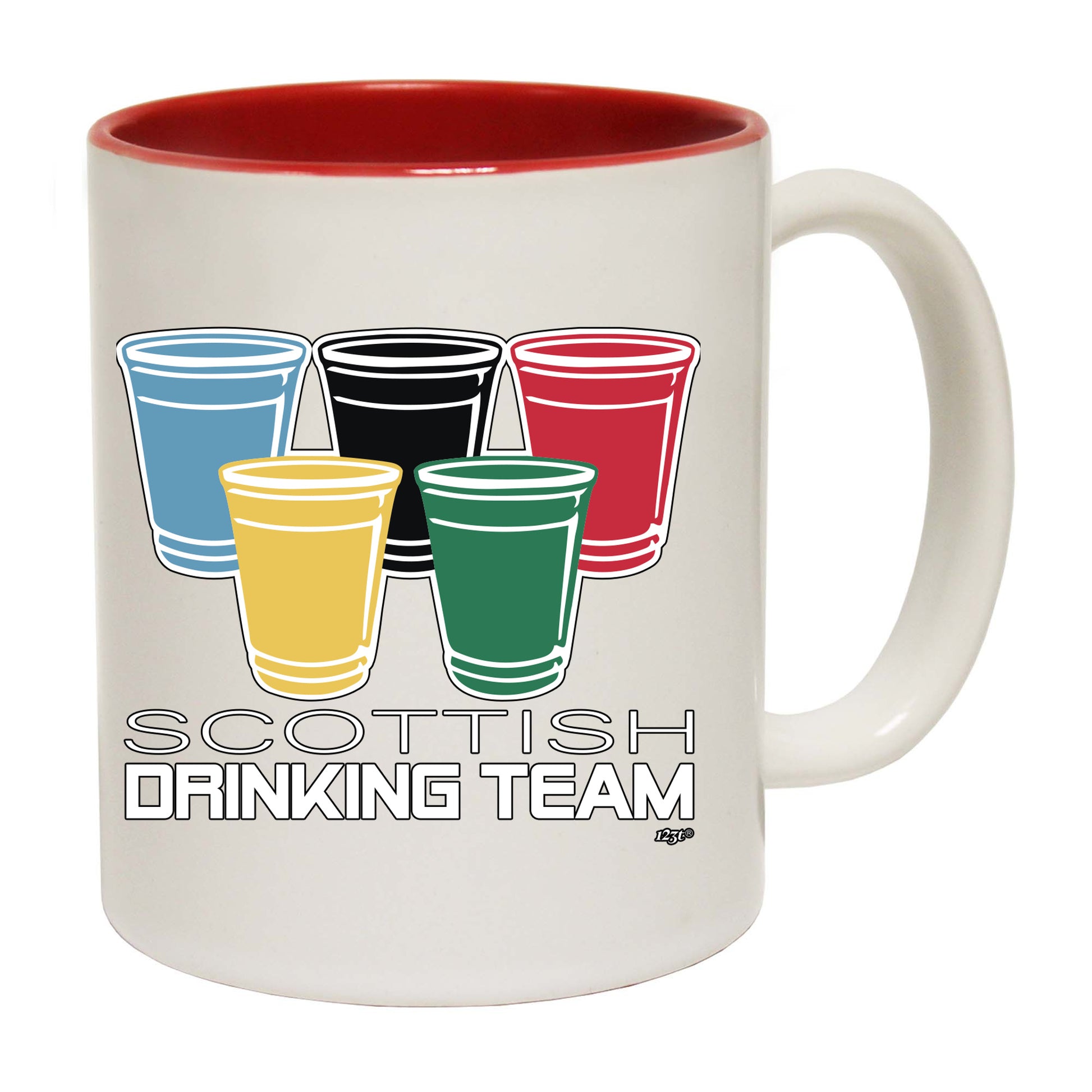 Scottish Drinking Team Glasses - Funny Coffee Mug