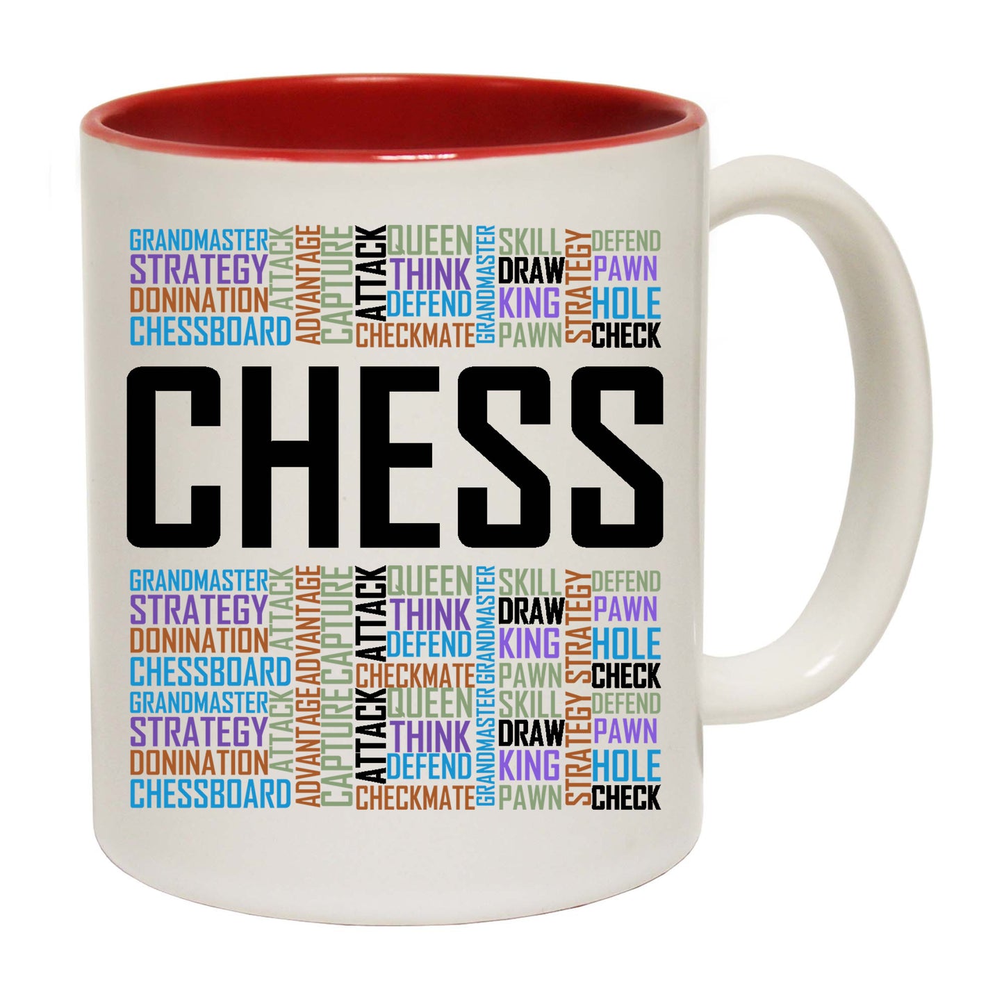 Chess Player Strategy Game Games - Funny Coffee Mug