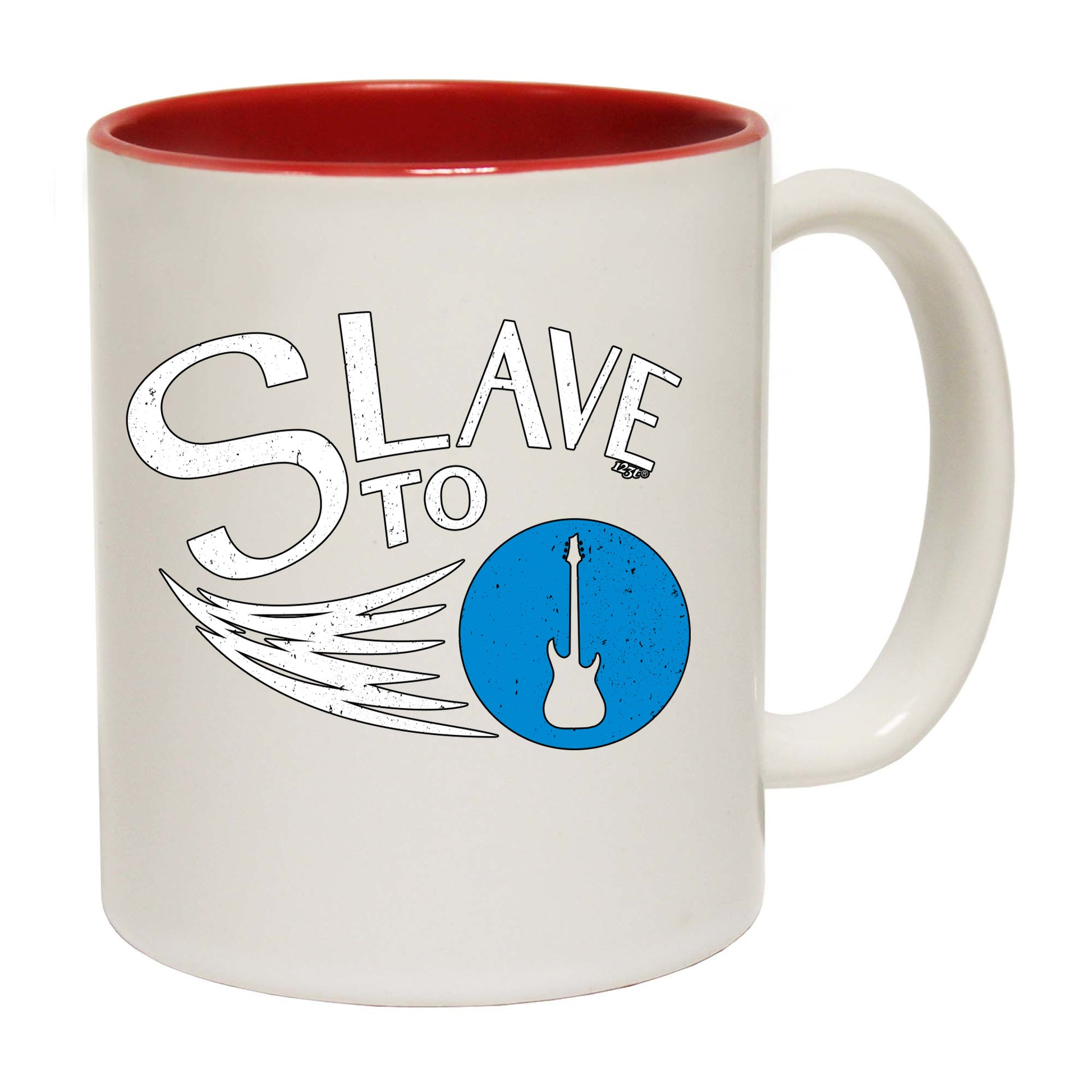 Slave To Guitar Music - Funny Coffee Mug