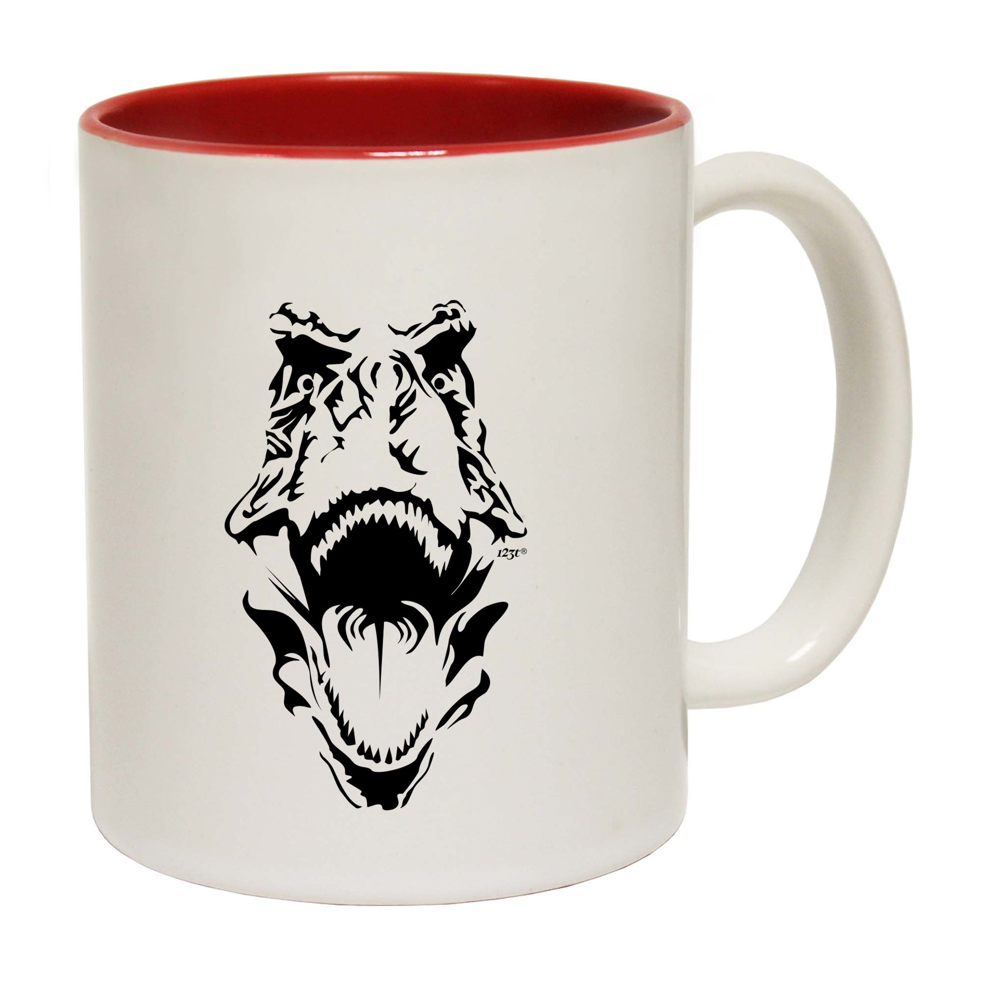 Trex Head Dinosaur - Funny Coffee Mug