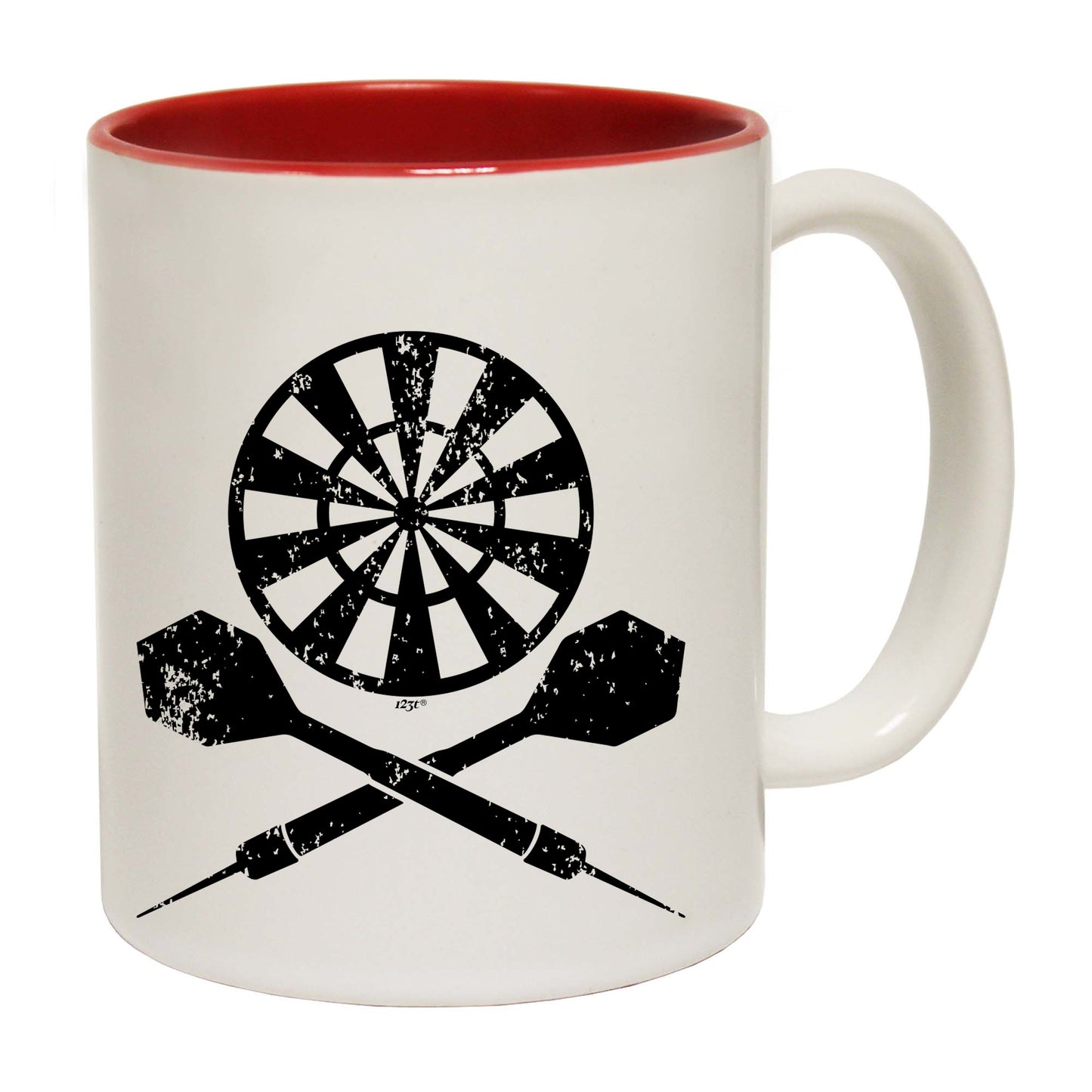 Darts Crossbones - Funny Coffee Mug