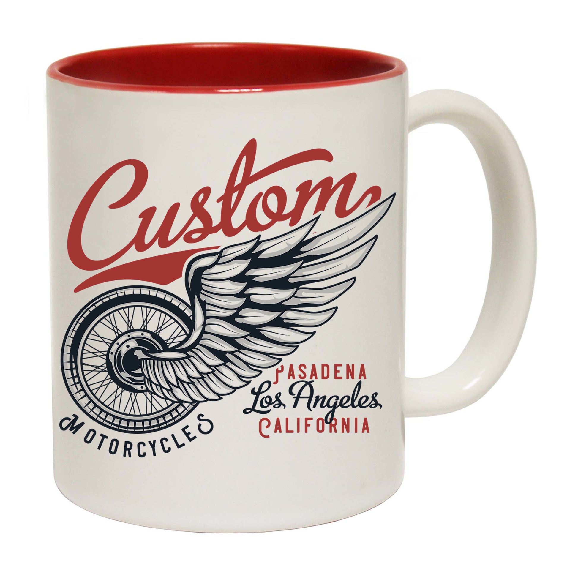 Custom Motorcycles Motorebike La California - Funny Coffee Mug