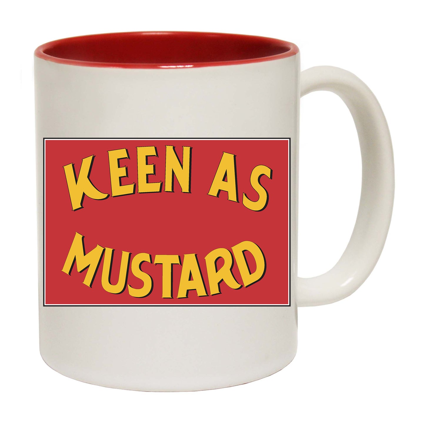 Keen As Mustard - Funny Coffee Mug