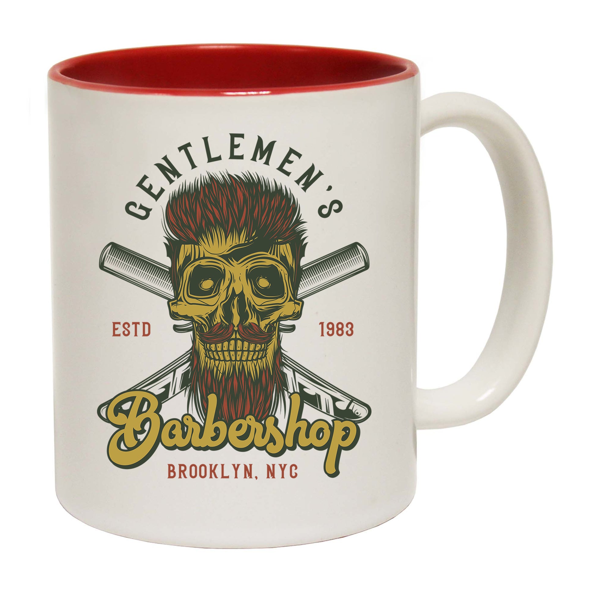 Gentlemens Barber Shop Nyc Hair Cut - Funny Coffee Mug