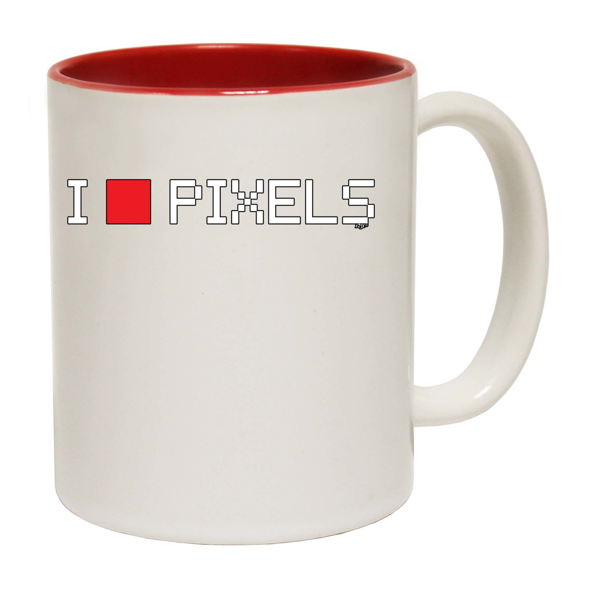 Love Pixels - Funny Coffee Mug