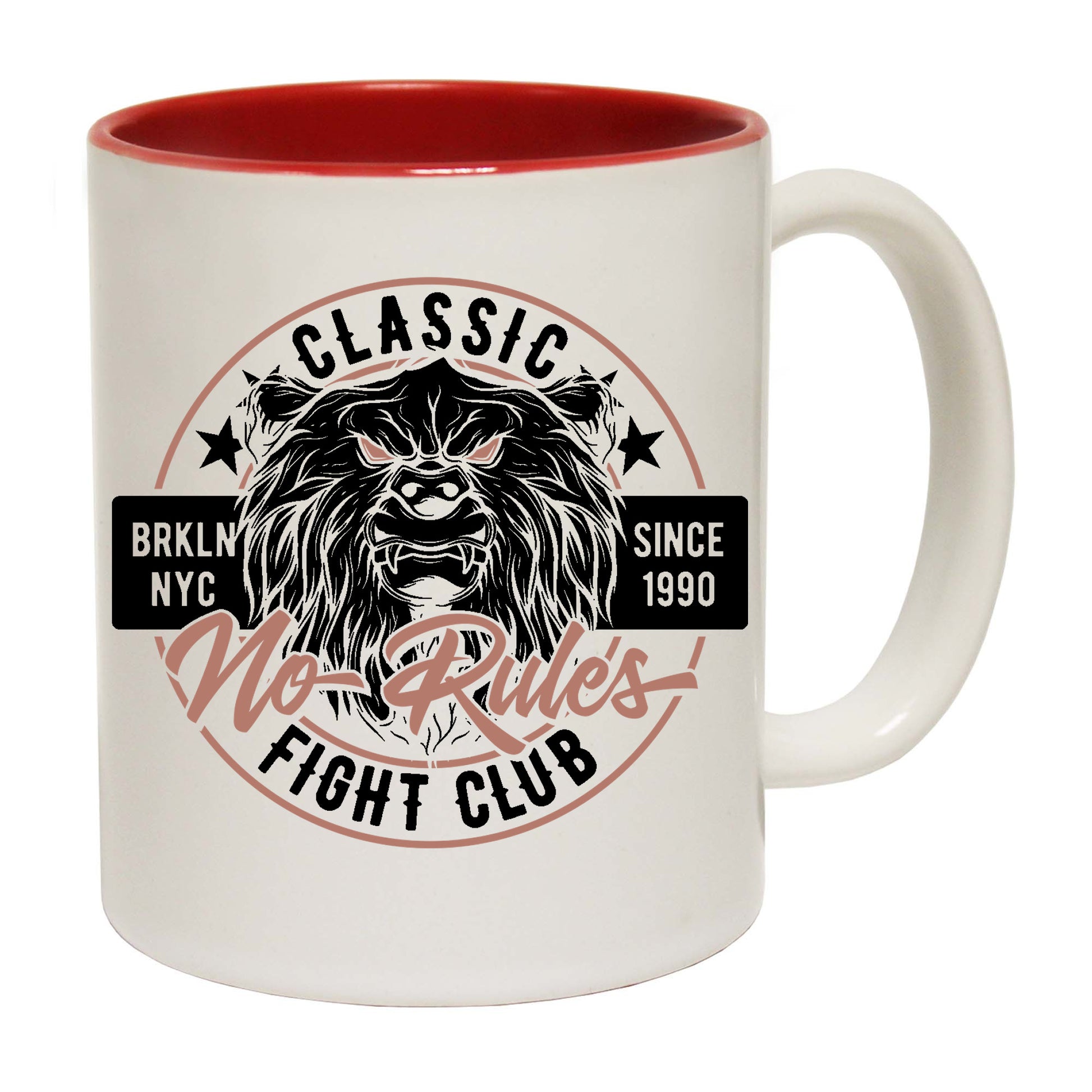 No Rules Fight Club Nyc Boxing - Funny Coffee Mug