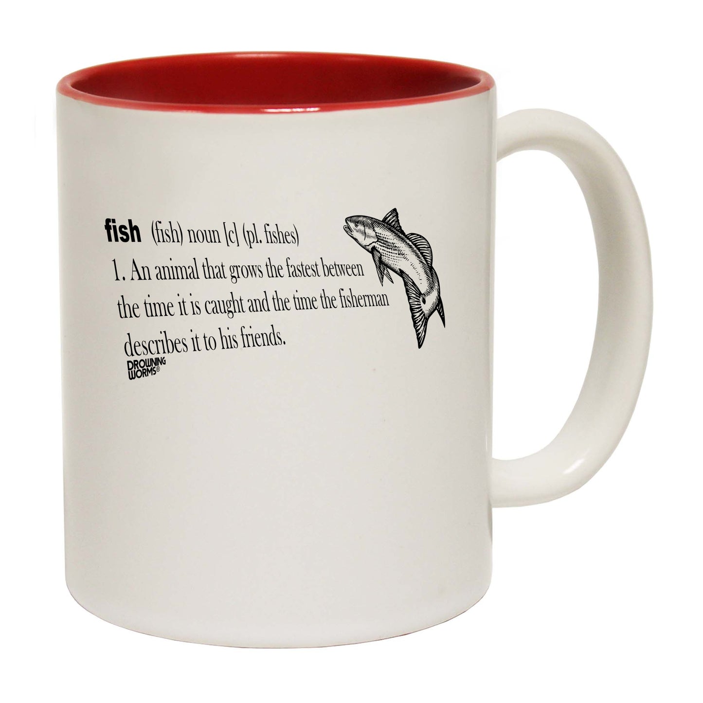 Dw Fish Noun - Funny Coffee Mug