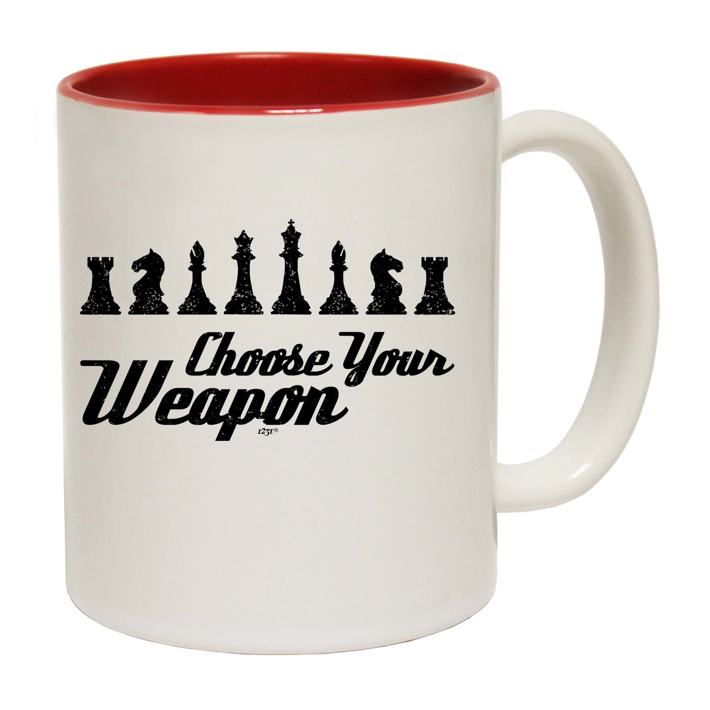 Chess Choose Your Weapon - Funny Coffee Mug