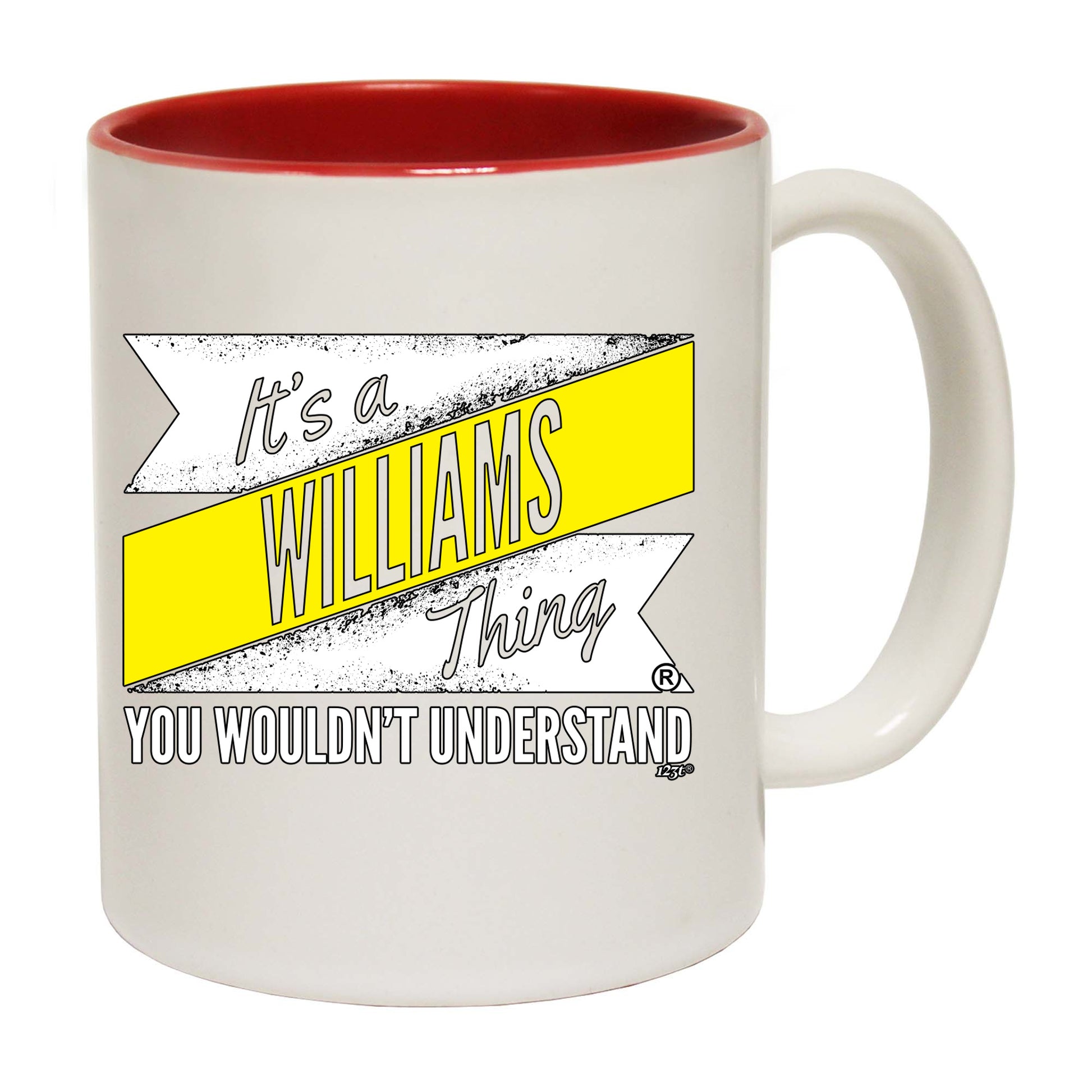 Williams V2 Surname Thing - Funny Coffee Mug