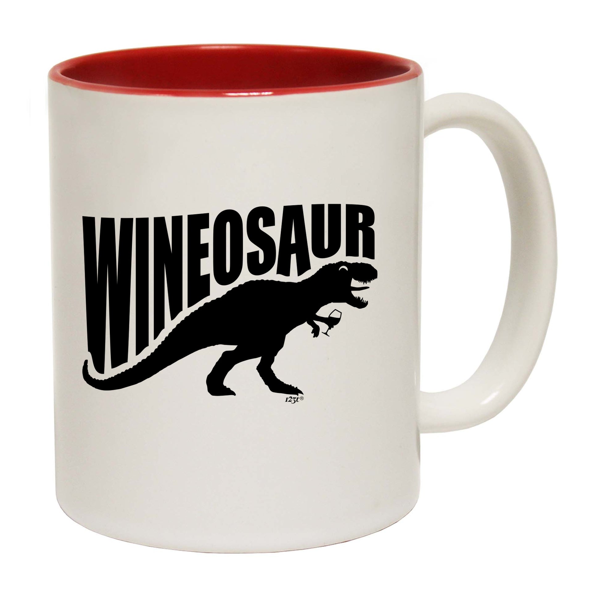 Wineosaur Dinosaur - Funny Coffee Mug