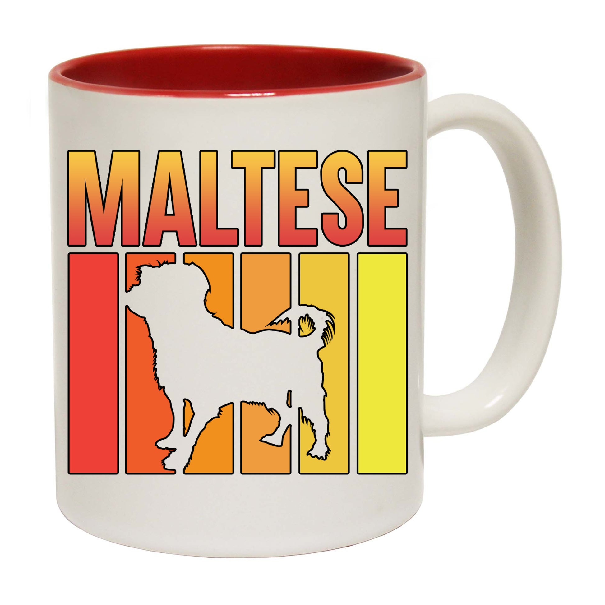 Maltese Terrier Dog Hound Puppy - Funny Coffee Mug