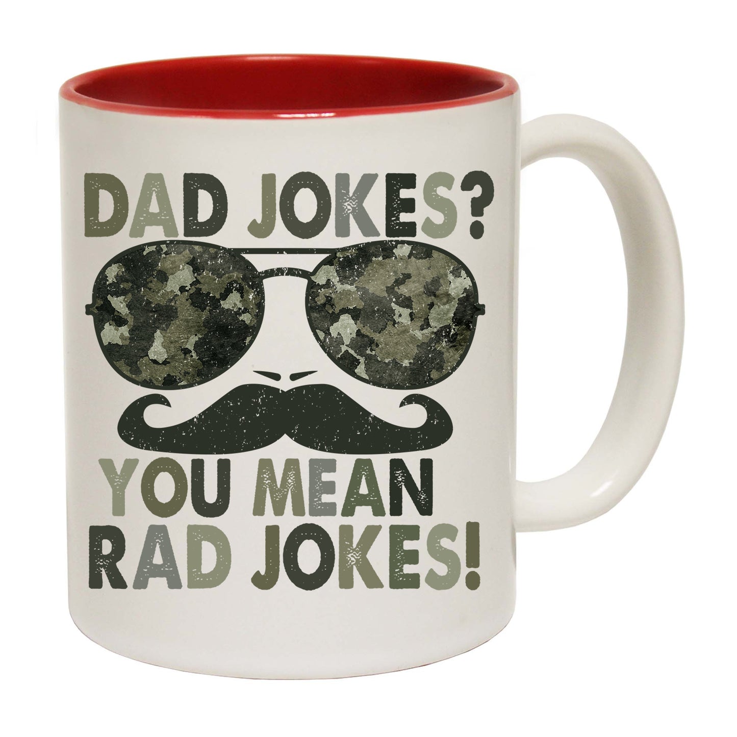 Dad Jokes You Mean Rad Jokes Father - Funny Coffee Mug