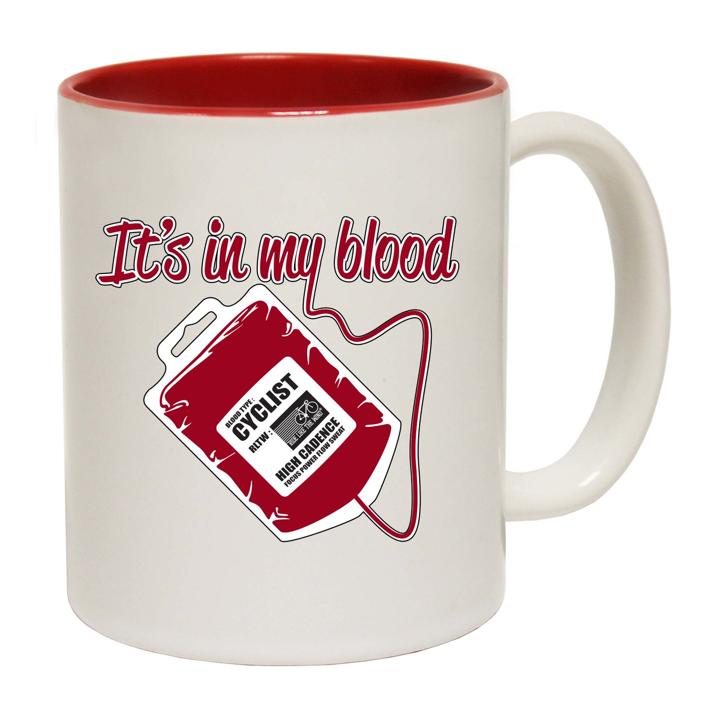 Rltw Its In My Blood - Funny Coffee Mug