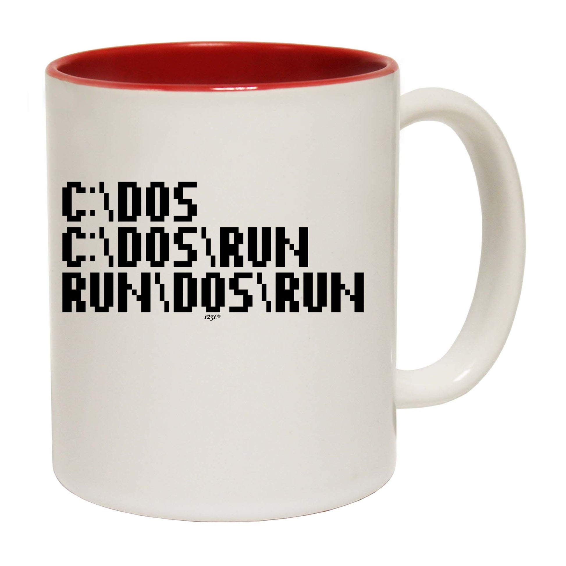 C Dos Run Computer - Funny Coffee Mug