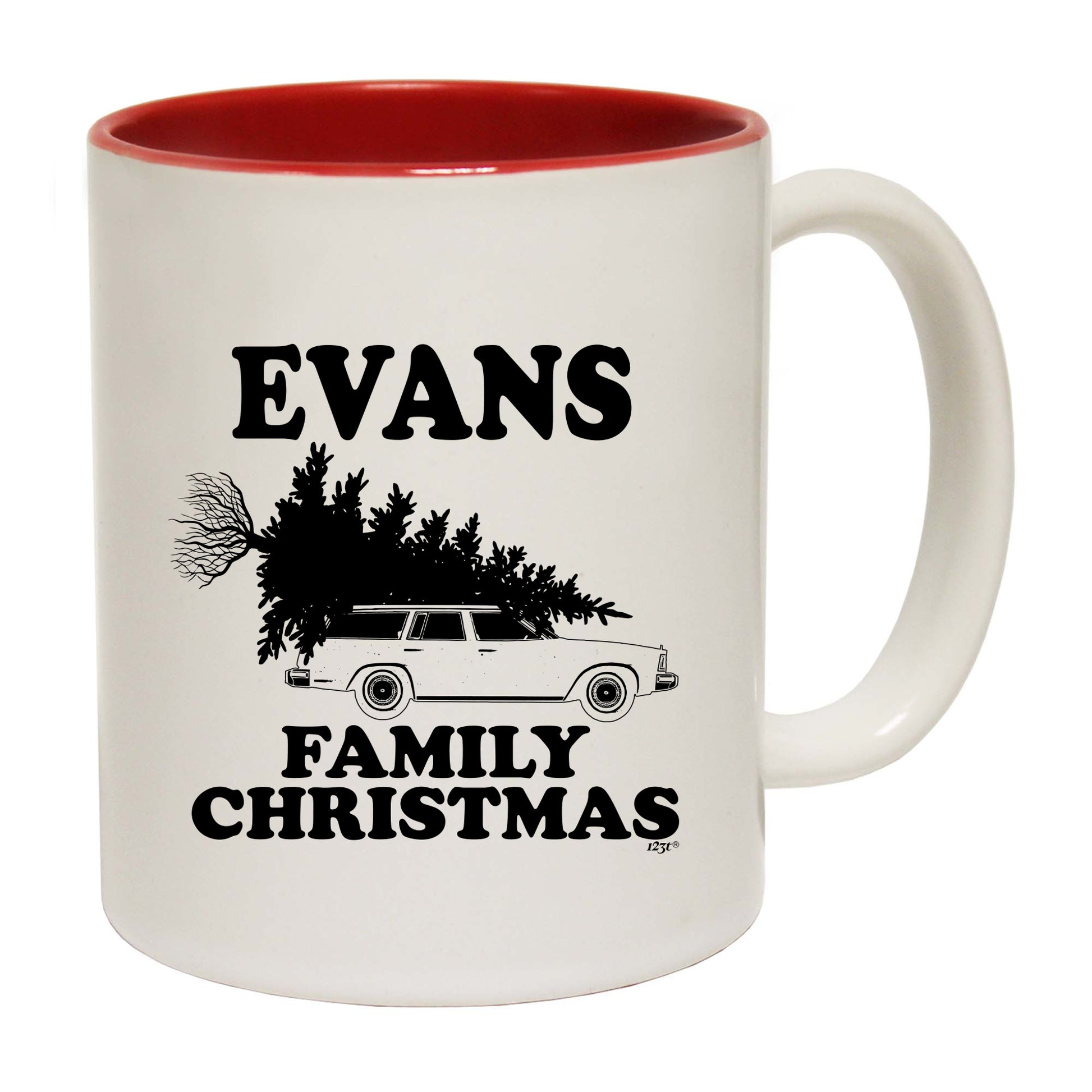 Family Christmas Evans - Funny Coffee Mug