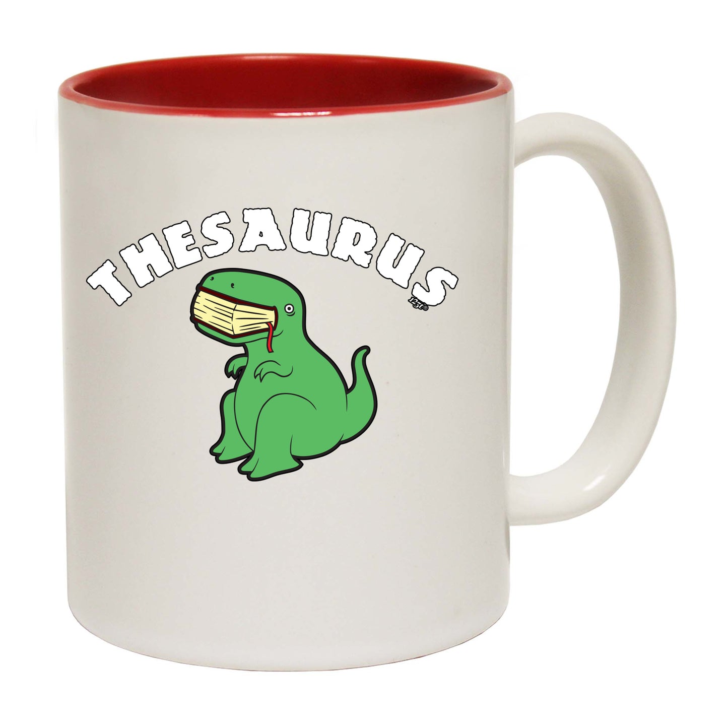 Thesaurus Dinosaur - Funny Coffee Mug